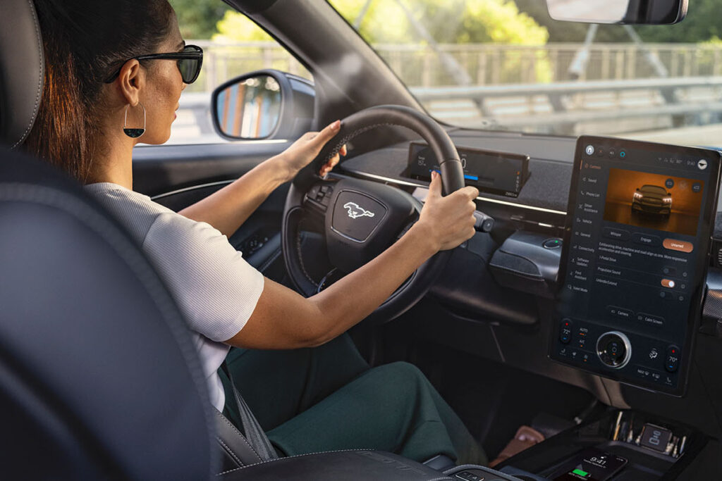 Ford Mustang Mach-E infotainment