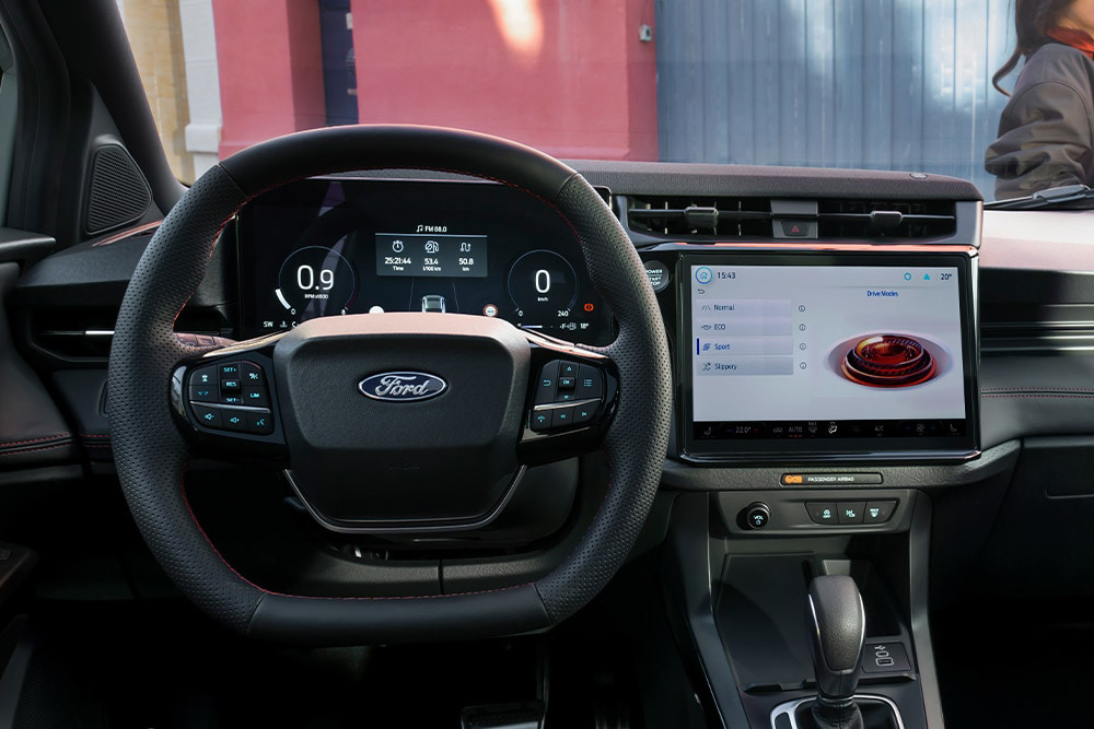 Ford Puma infotainment