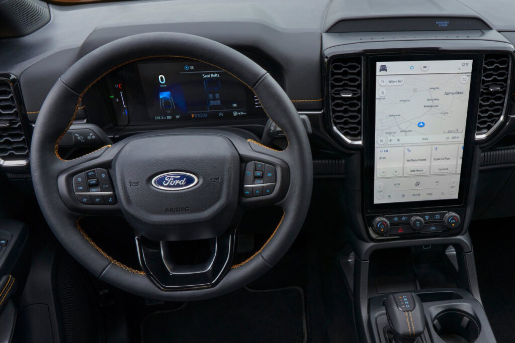 Ford Ranger multifunktionslenkrad