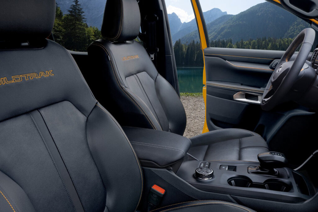 Ford Ranger sitze wildtrak