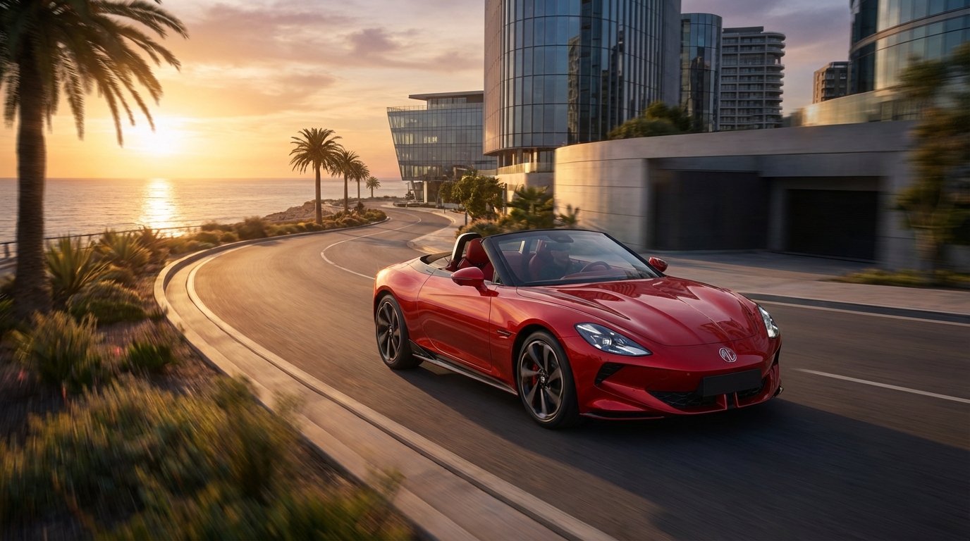 Angebot MG Cyberster – Neuer E-Roadster mit Top-Reichweite