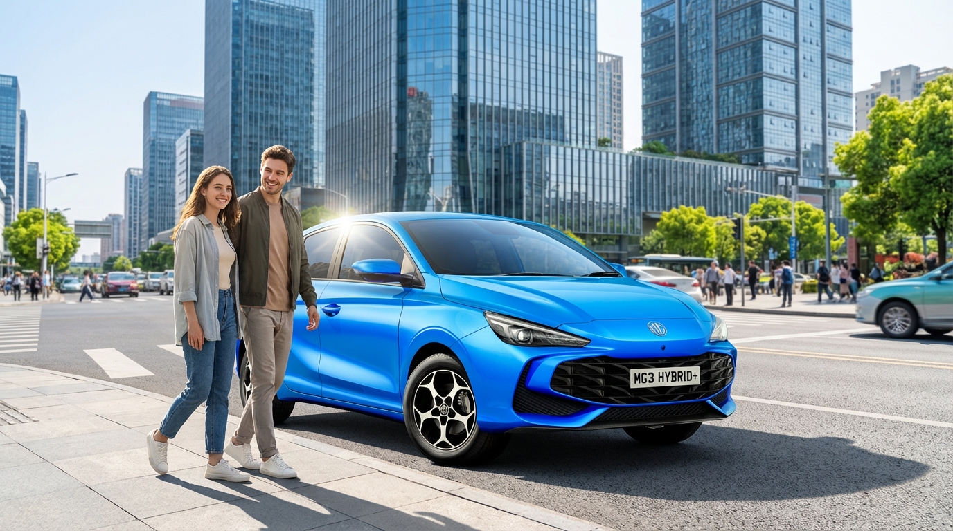 Angebot MG3 Hybrid+ Effizienter Benzin-Hybrid mit top Konditionen